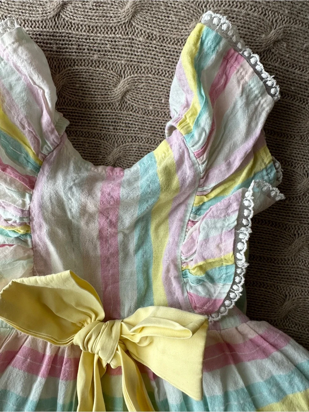 EUC Carter’s Baby Girl 2pc Dress Bundle, Pastel Plaid, 2T